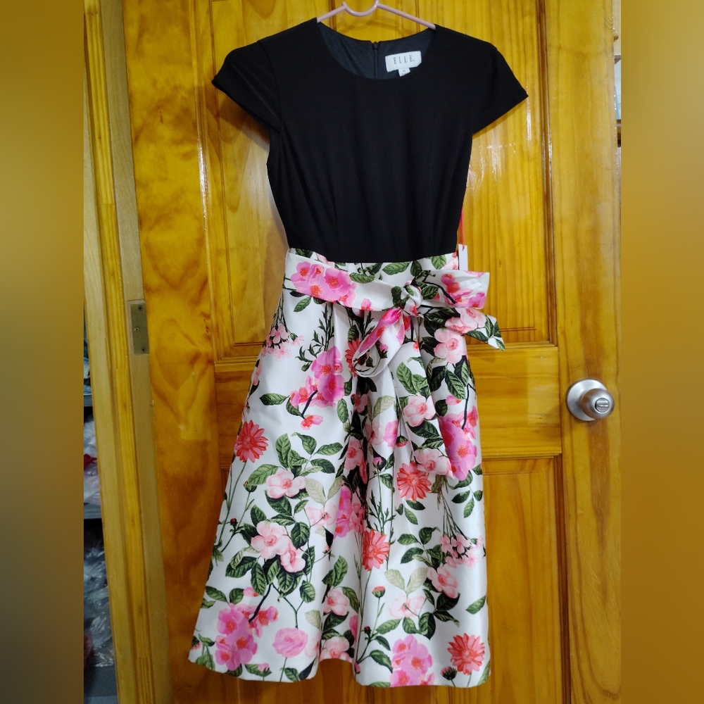 ELLE floral dress, extra small